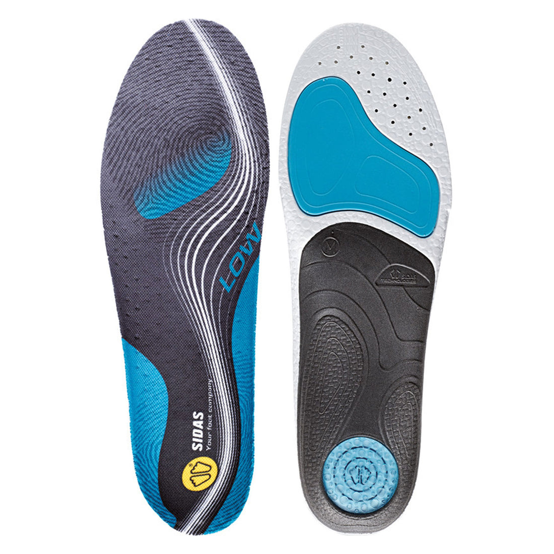 3feet Activ Low Insoles - Blue