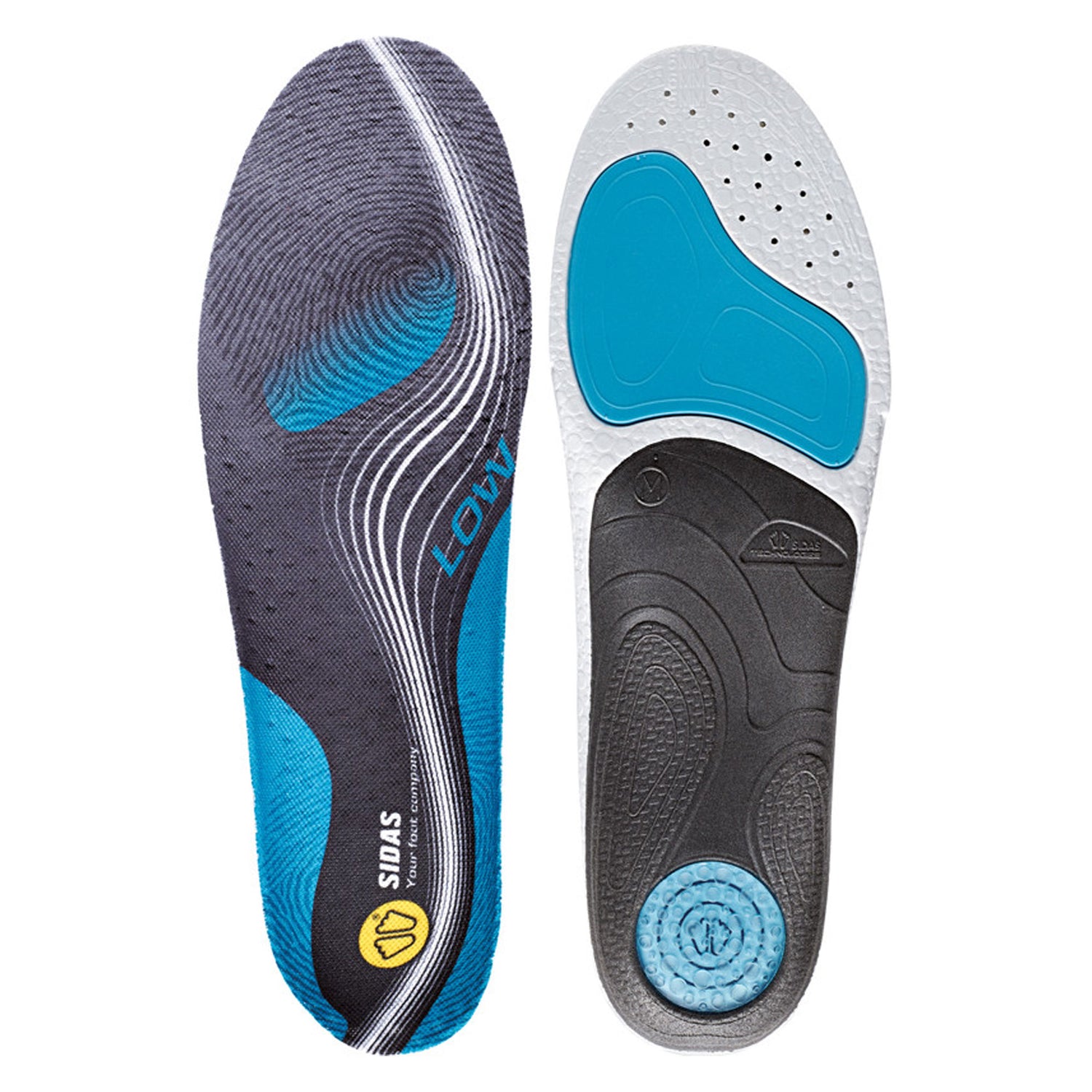 3Feet Activ Low Insoles - Blue