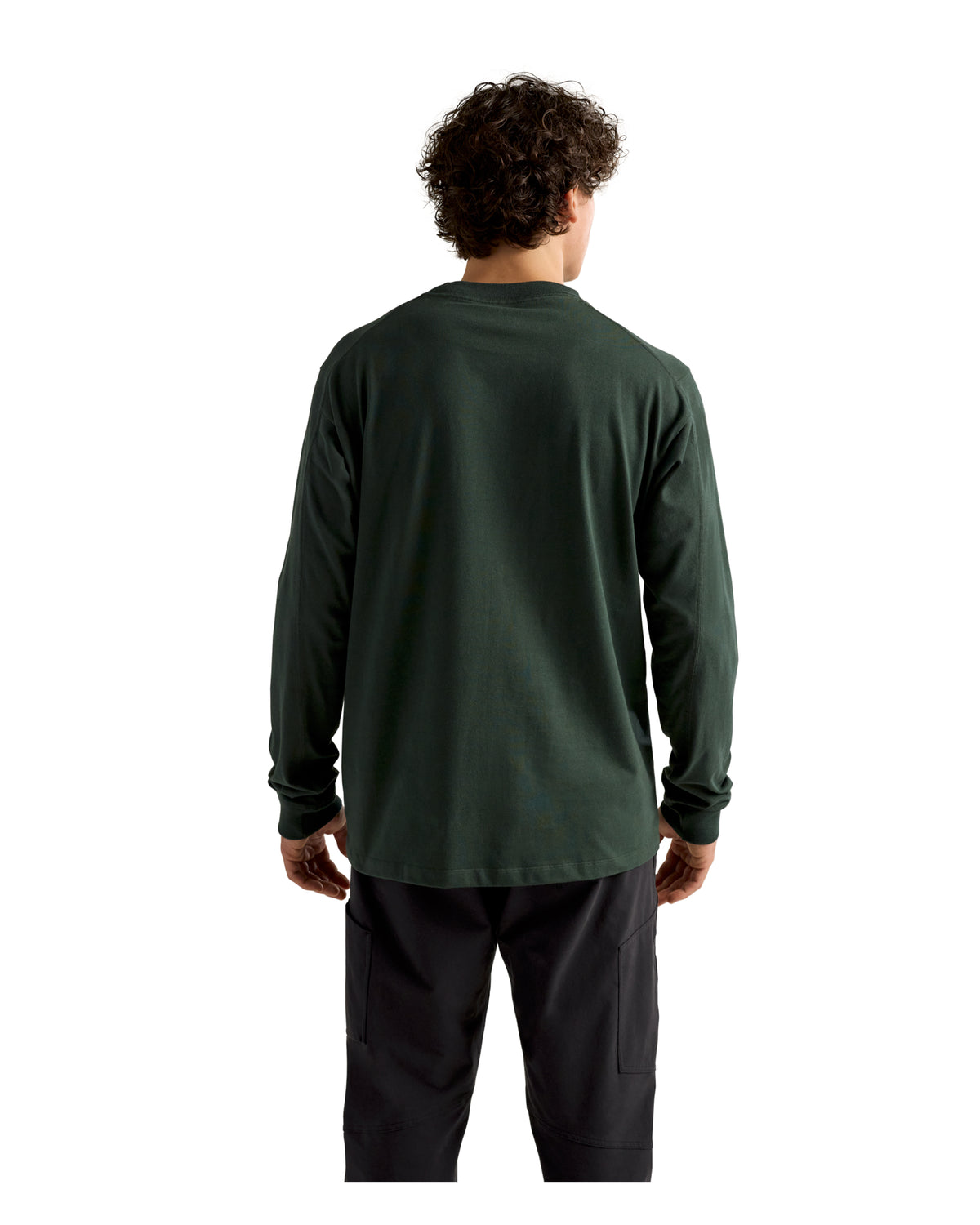 Kragg Cotton LS Mens - Dark Jade