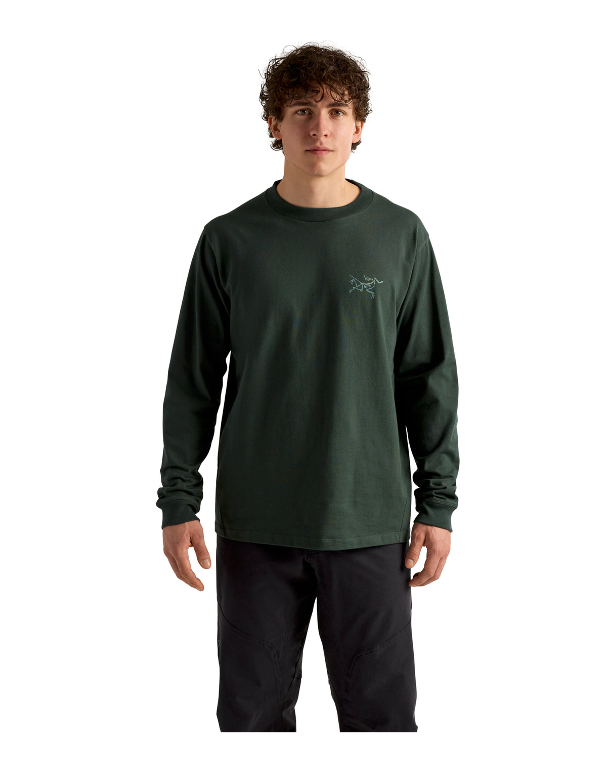 Kragg Cotton LS Mens - Dark Jade