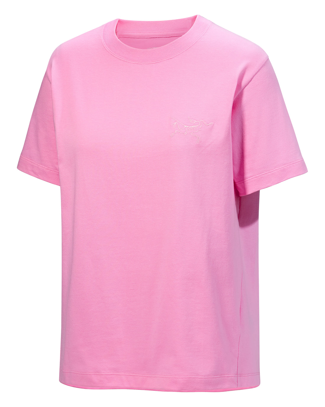 Kragg Cotton Little Bird Crew SS Womens - Pineberry