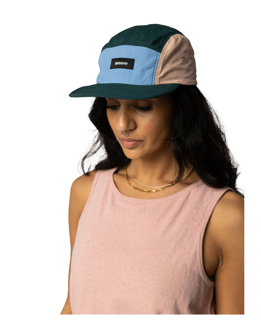 Apex Soft-Peak 5-Panel Cap - Dark Ocean/Bay Blue/Rock Salt