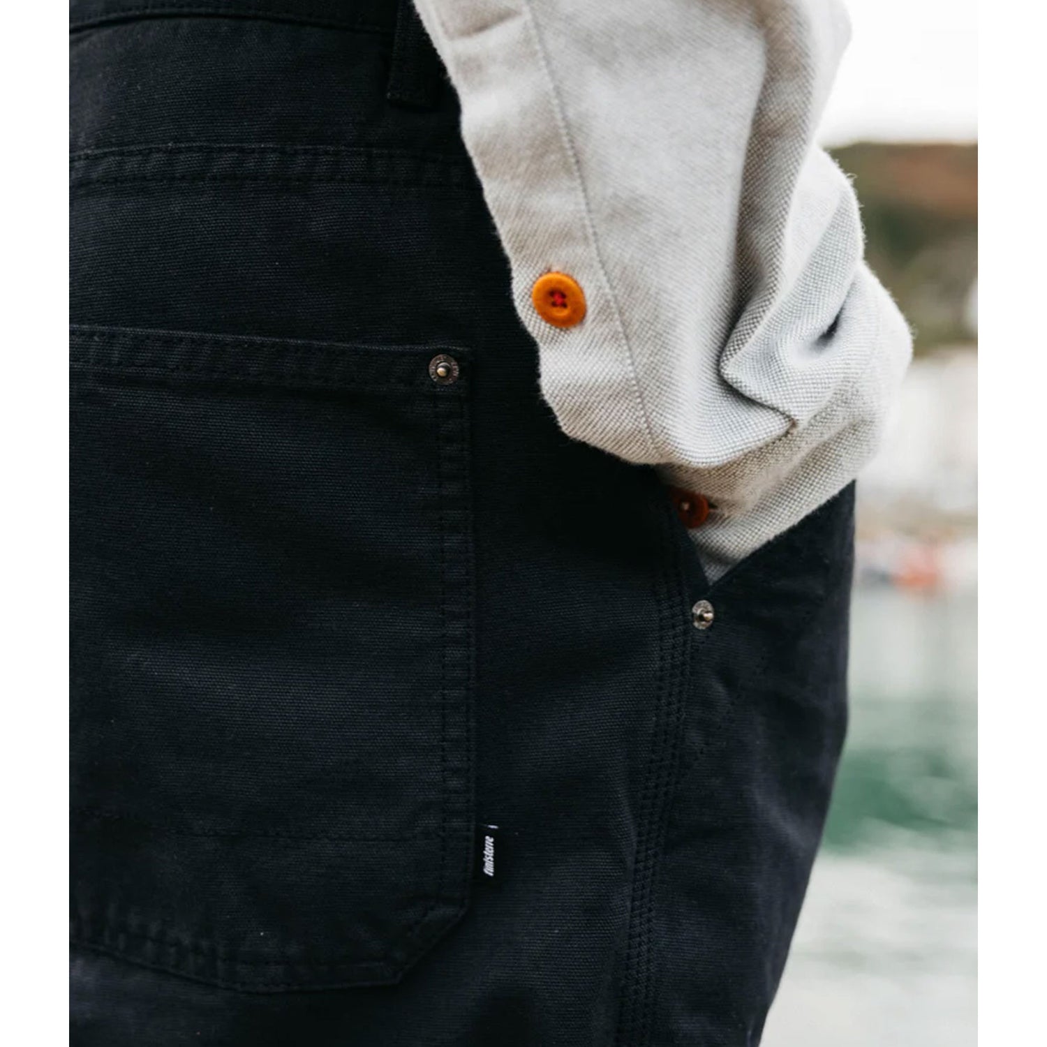 Finisterre - Basset Trouser Mens - Black FM2172-BK