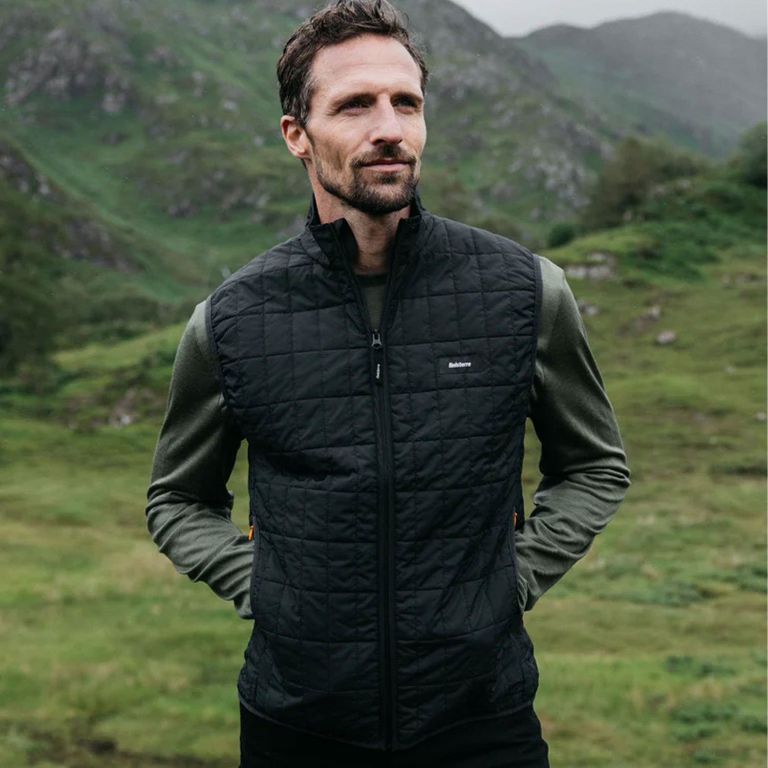 Finisterre - Firecrest Gilet Mens - Black FM582-BK