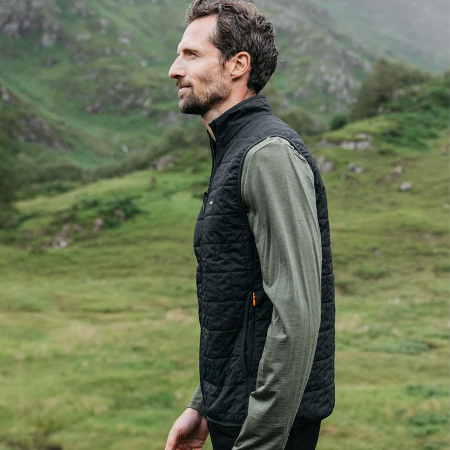 Finisterre - Firecrest Gilet Mens - Black FM582-BK