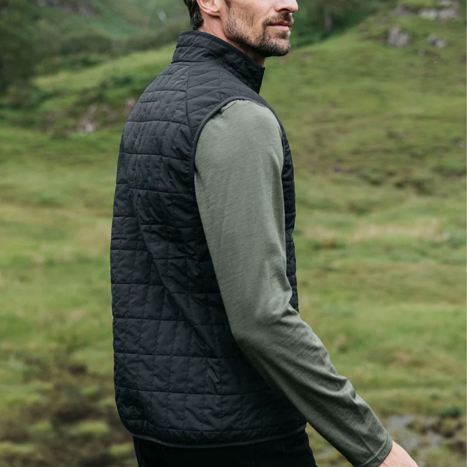 Finisterre - Firecrest Gilet Mens - Black FM582-BK