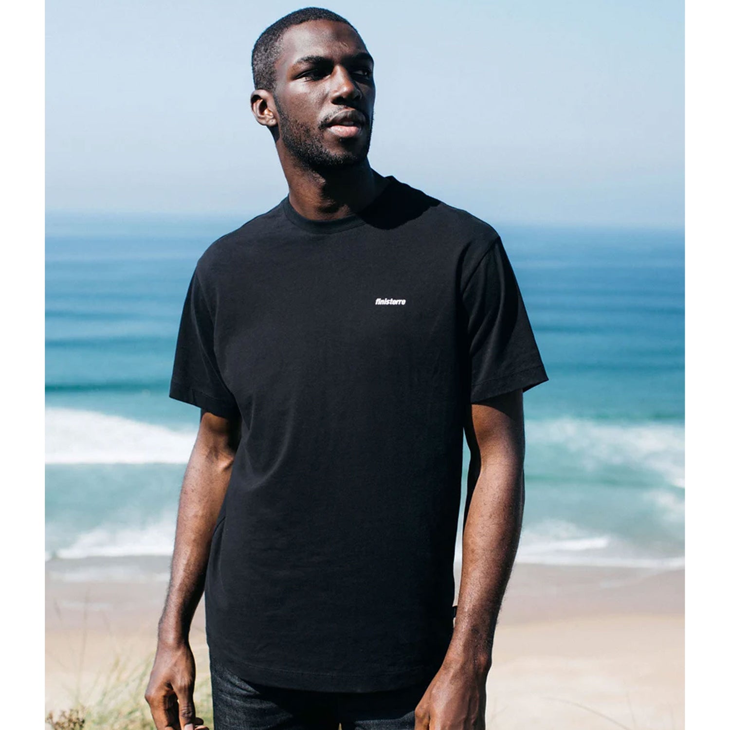 Finisterre - Harlyn Logo SS Tee Mens - Black FM4649-BK