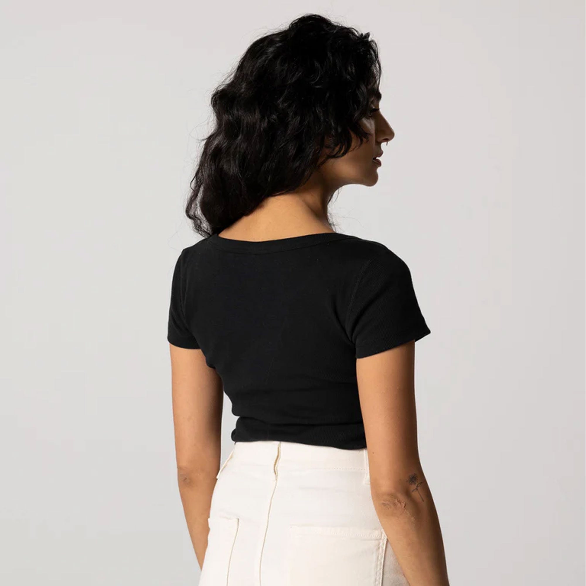 Finisterre - Powes Tee Womens - Black FW4496-BK