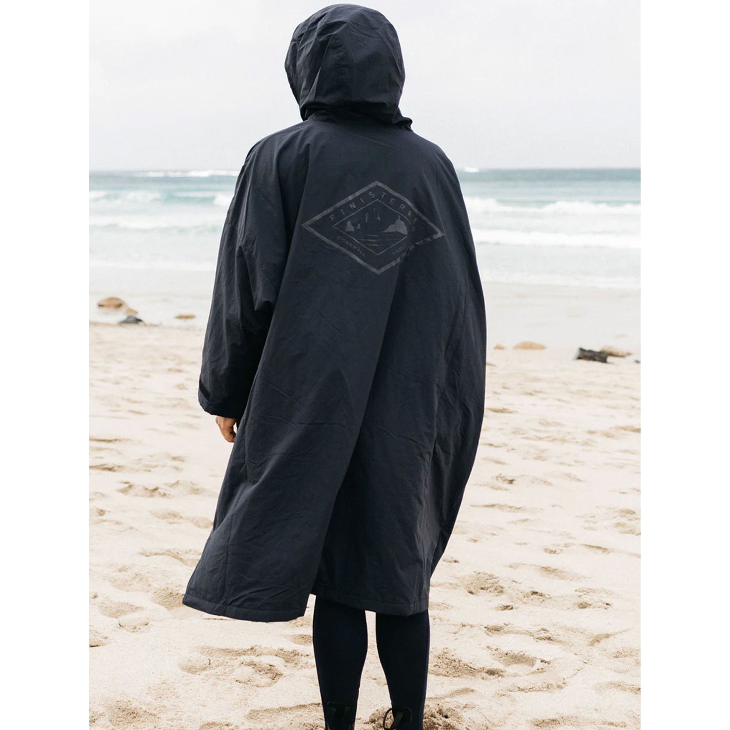 Finisterre - Tego Long Sleeve Robe - Navy/Flame FU7433-NF