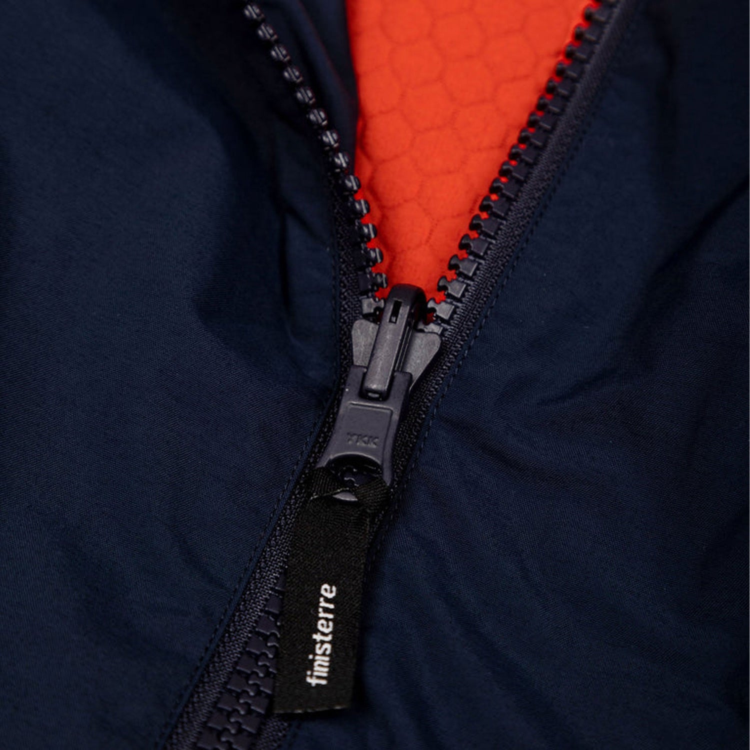 Finisterre - Tego Long Sleeve Robe - Navy/Flame FU7433-NF