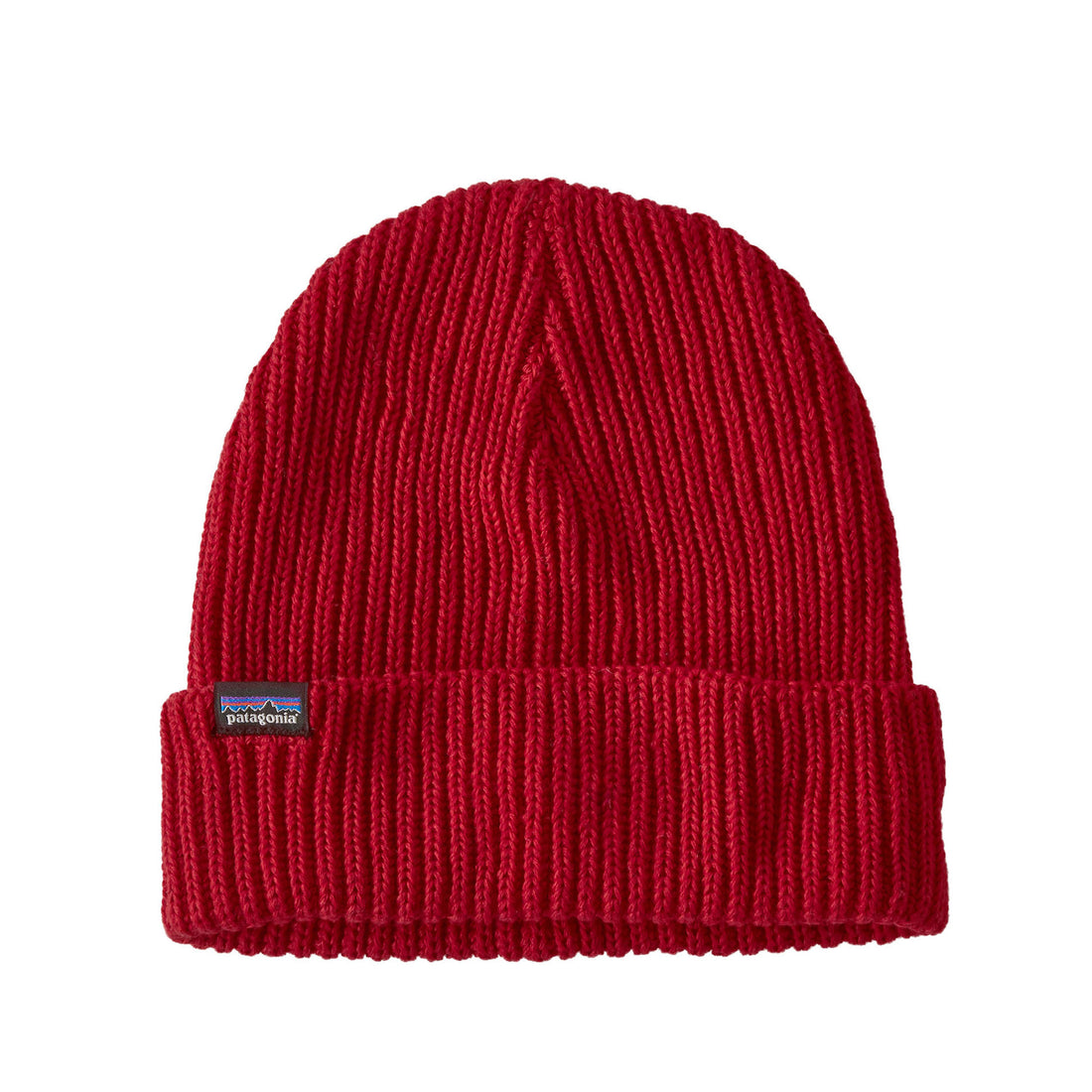 Fishermans Rolled Beanie - Touring Red