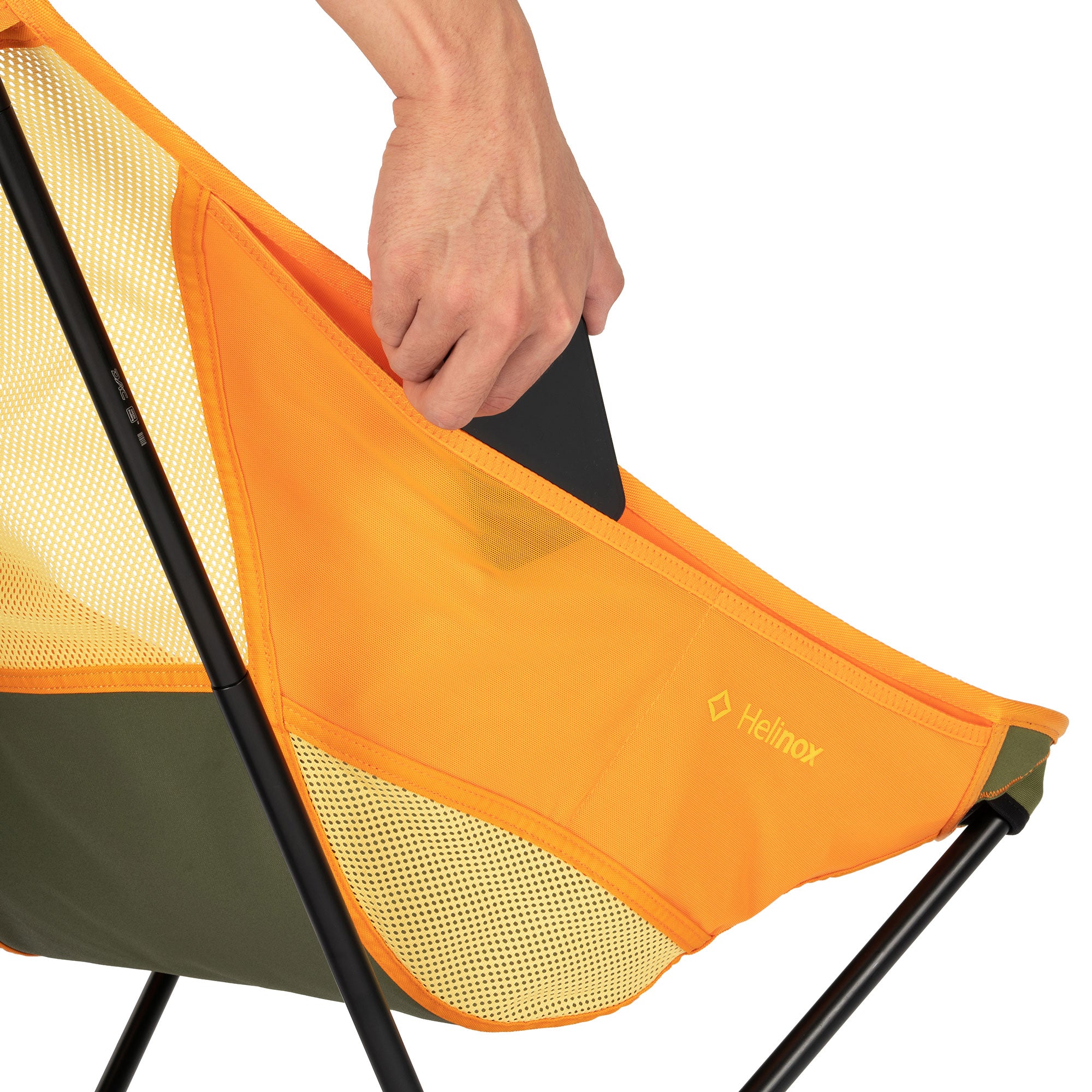 Sunset Chair - Flame Multi Block