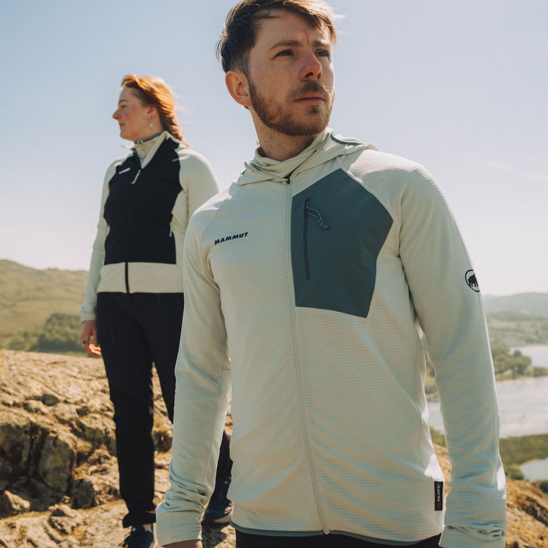 Aenergy Light ML Hooded Jacket Mens - Silver Sage-Strata