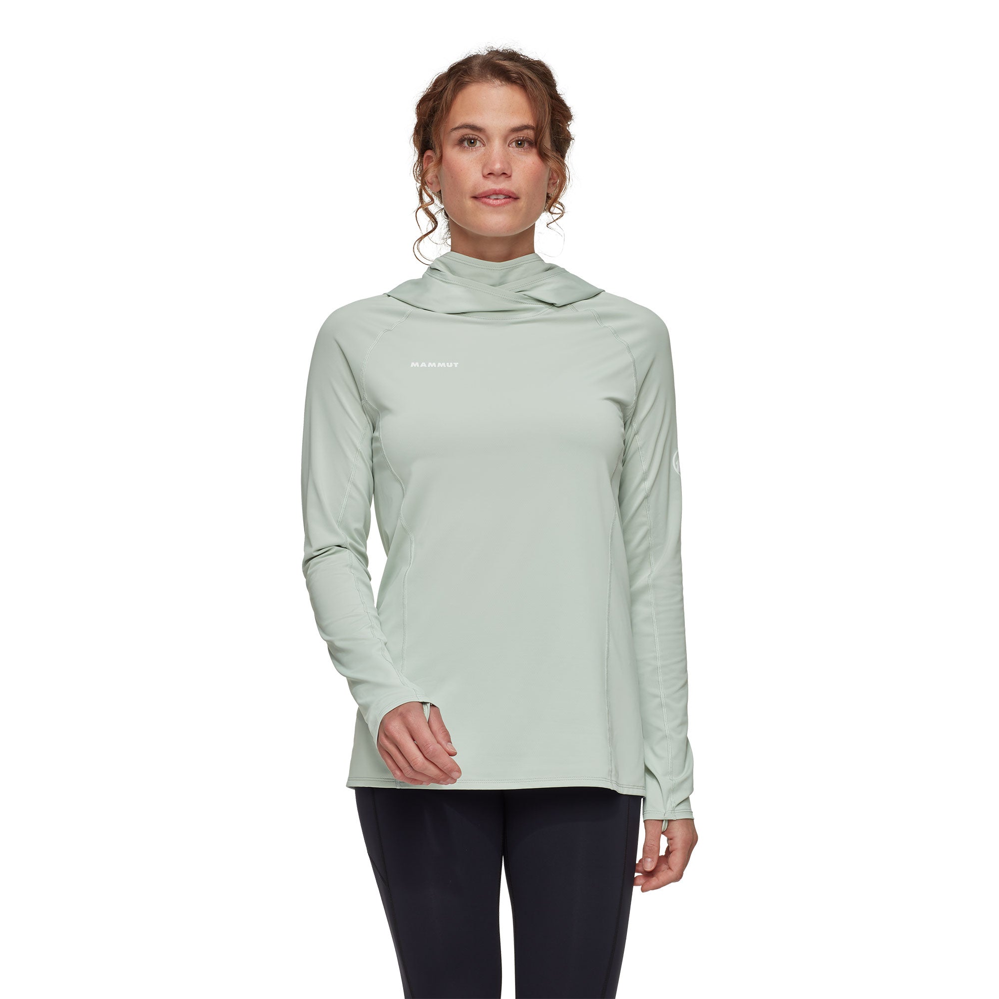 Selun FL Sun Hoody Womens - Silver Sage