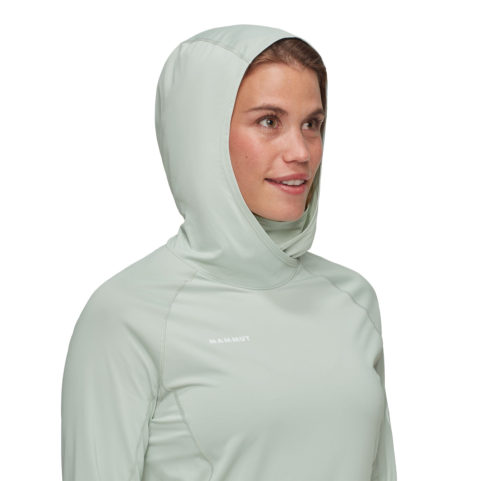 Selun FL Sun Hoody Womens - Silver Sage