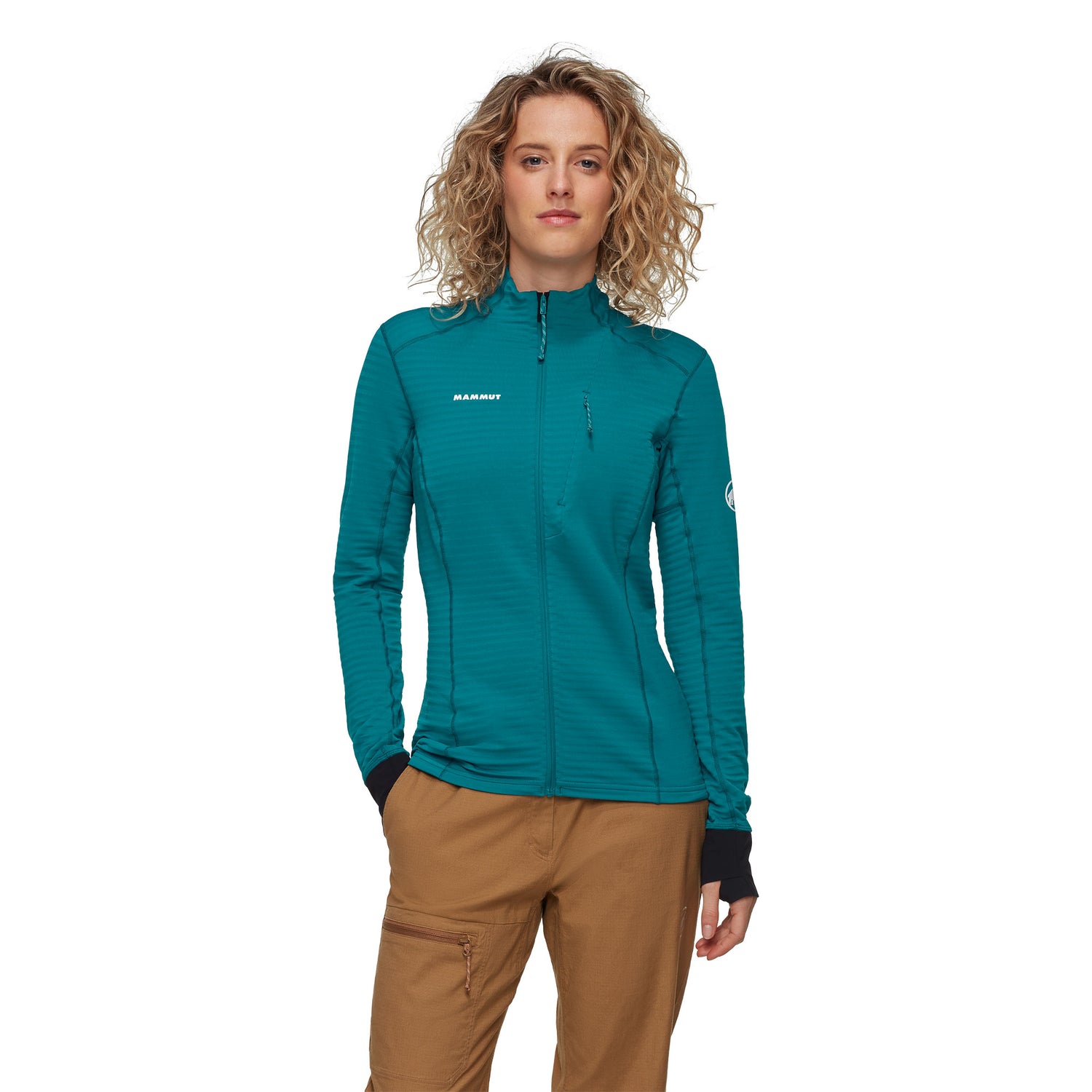 Taiss Light ML Jacket Womens - Deep Teal-Black