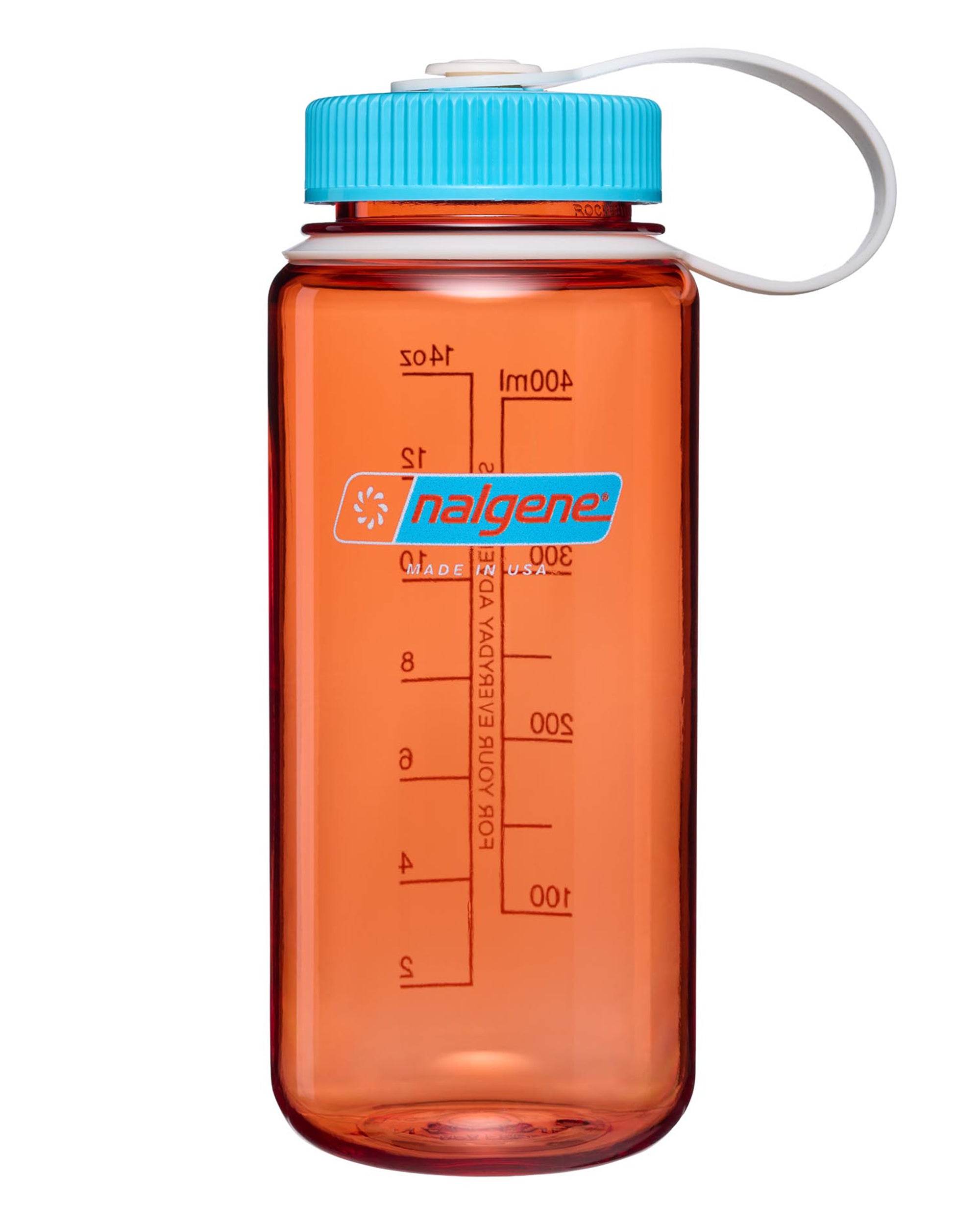Wide Mouth 0.5L Tritan Sustain - Flame - Blue Atoll Cap
