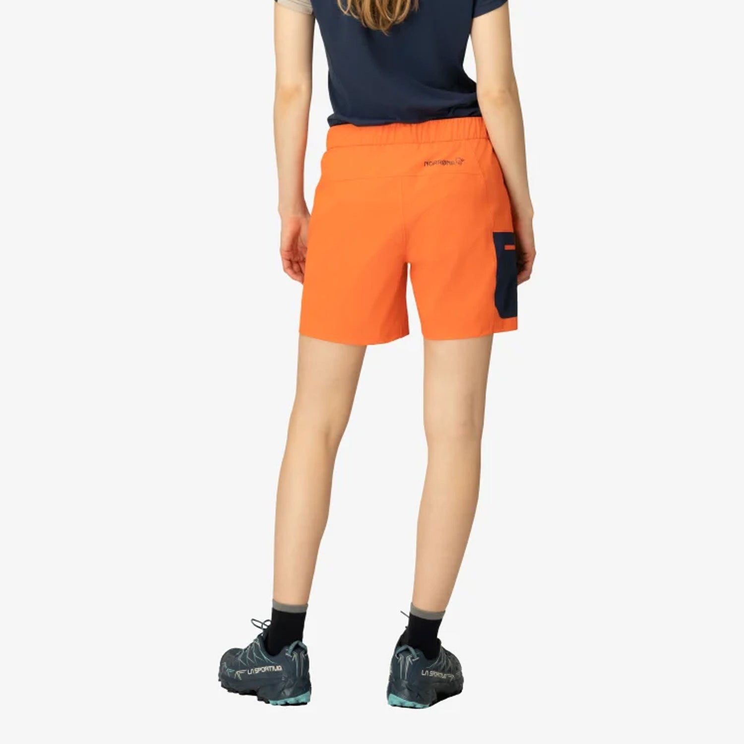 Falketind Flex1 Light Shorts Womens - Orange Alert