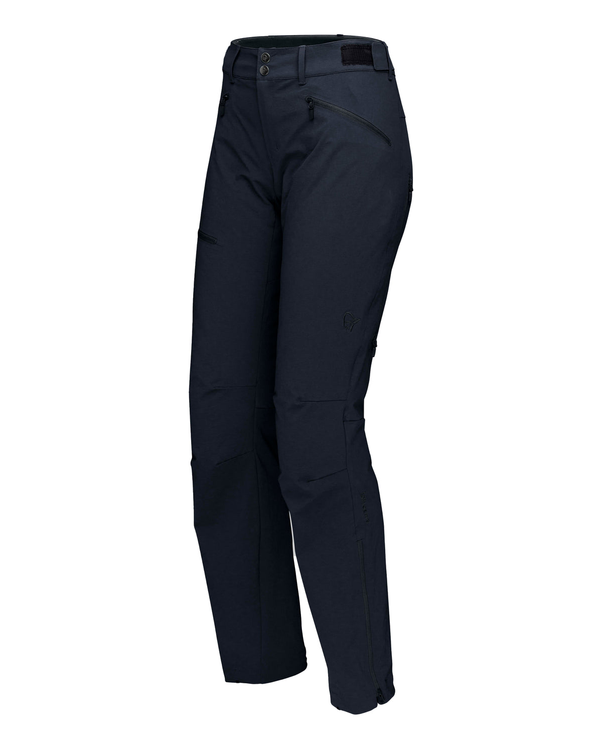 Falketind Flex1 Pants Womens - Caviar Black
