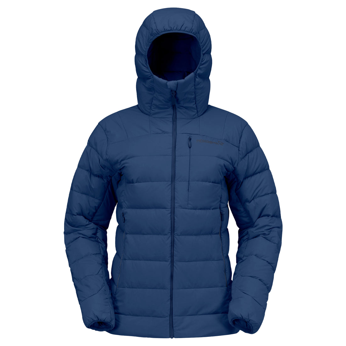 Femund Down700 Zip Hood Womens - Indigo Night