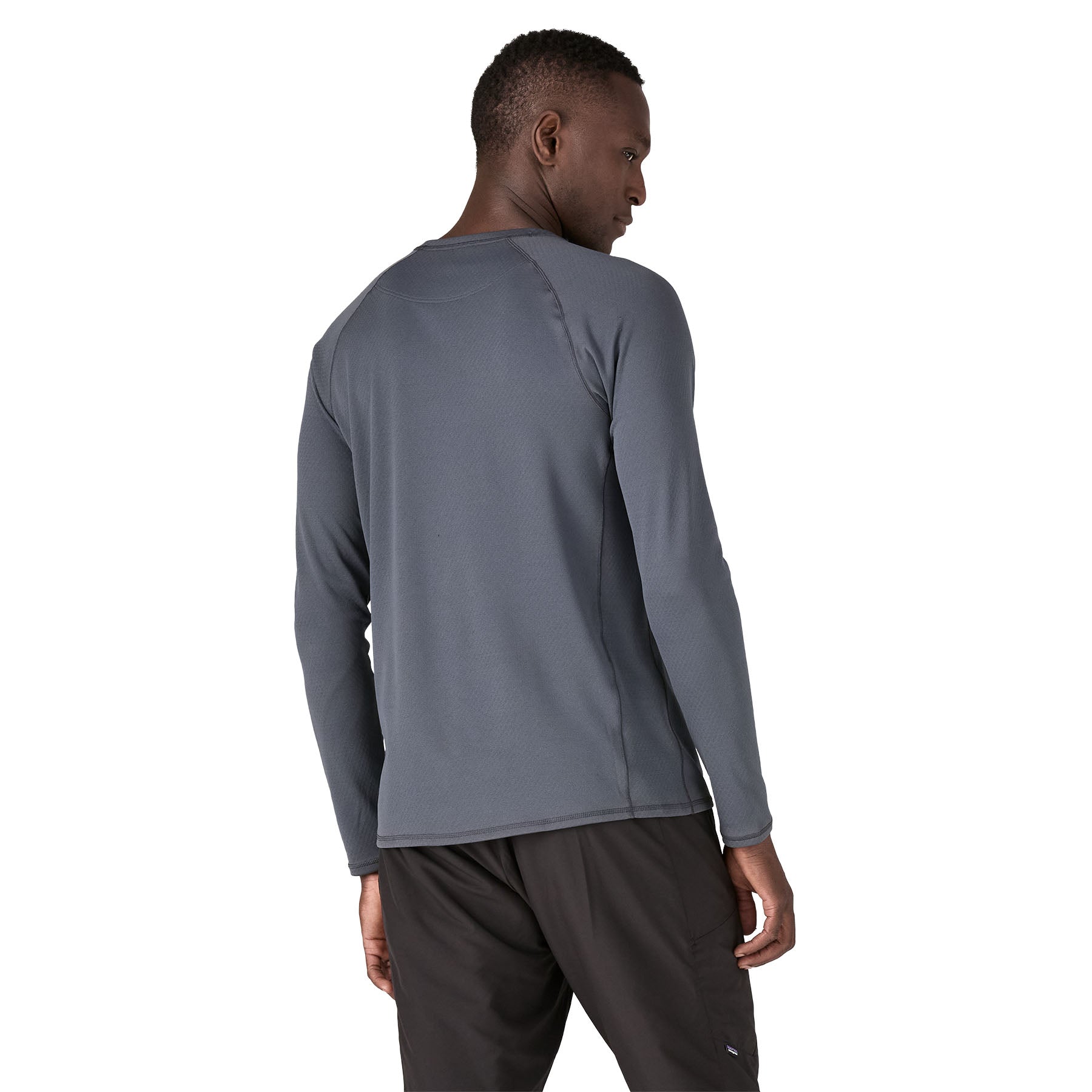 Capilene Midweight Crew Mens - Smolder Blue