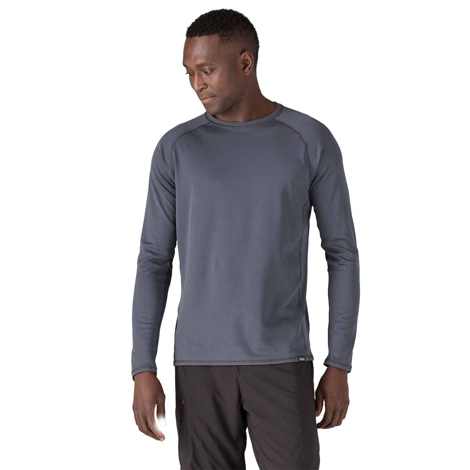 Capilene Midweight Crew Mens - Smolder Blue
