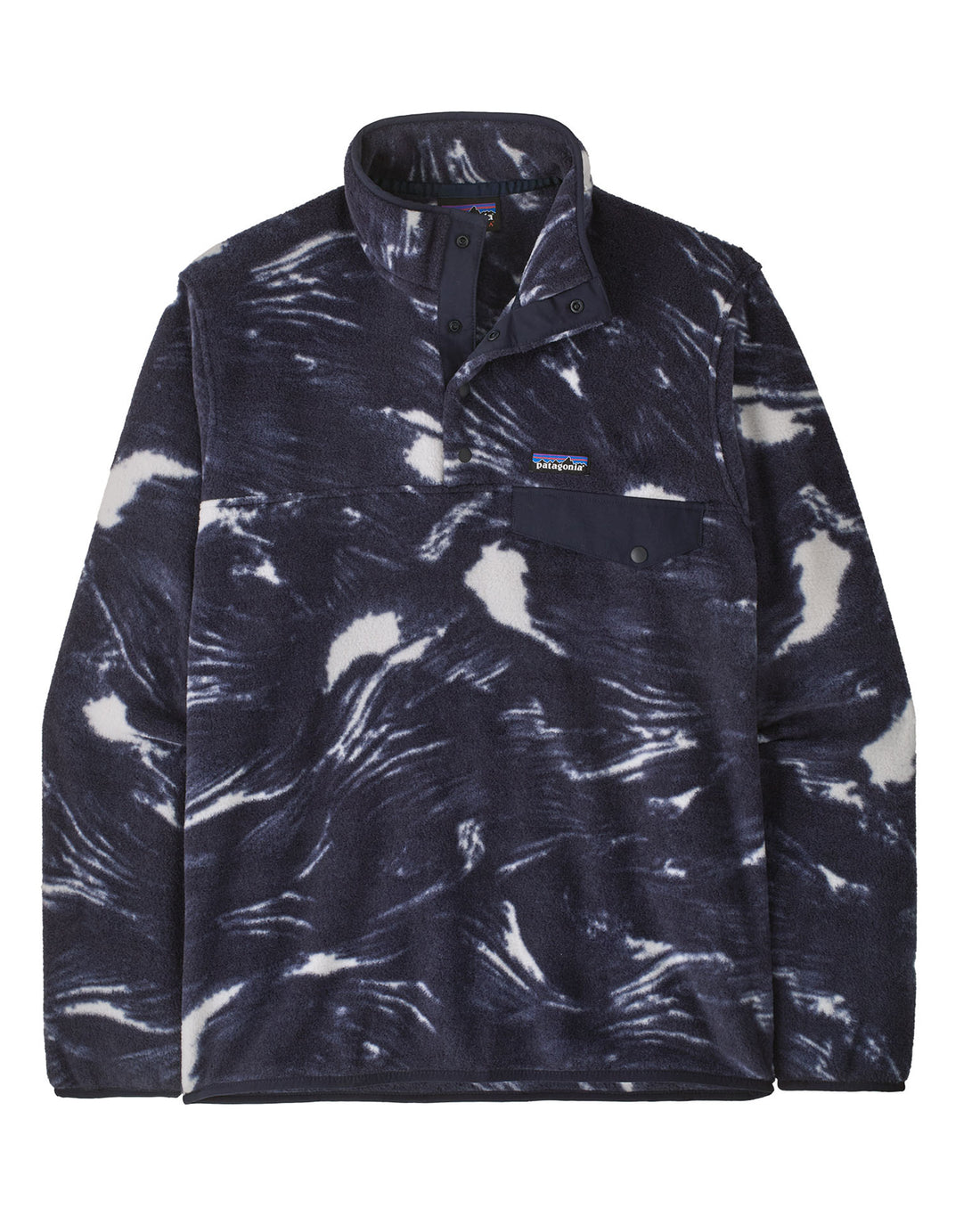 Lightweight Synchilla Snap-T Pullover Mens - Polar Breeze: Sunken Blue