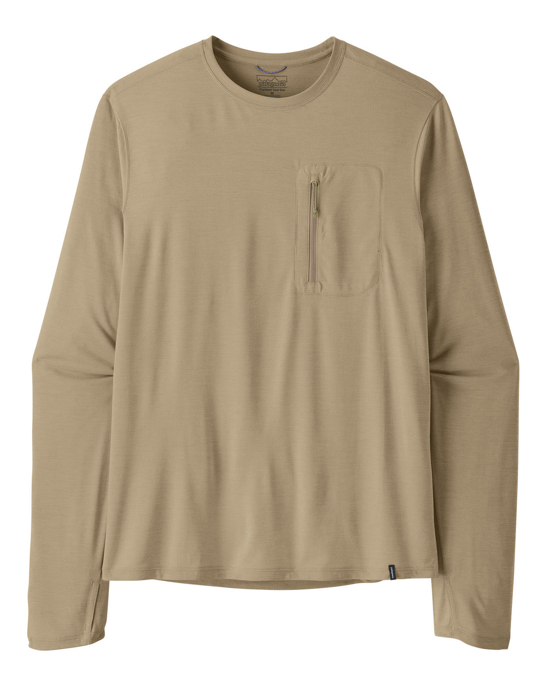 Long Sleeve Capilene Cool Sun Shirt Mens - Seabird Grey/Light Seabird Grey X-Dye