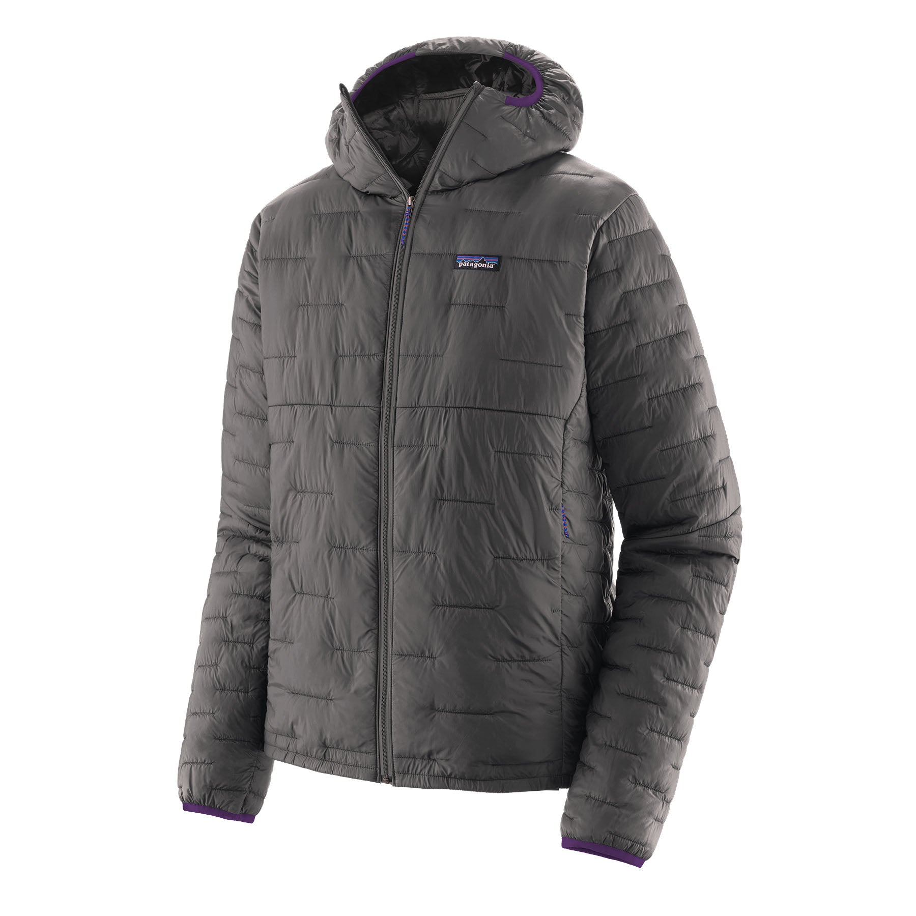 Micro Puff Hoody Mens - Forge Grey