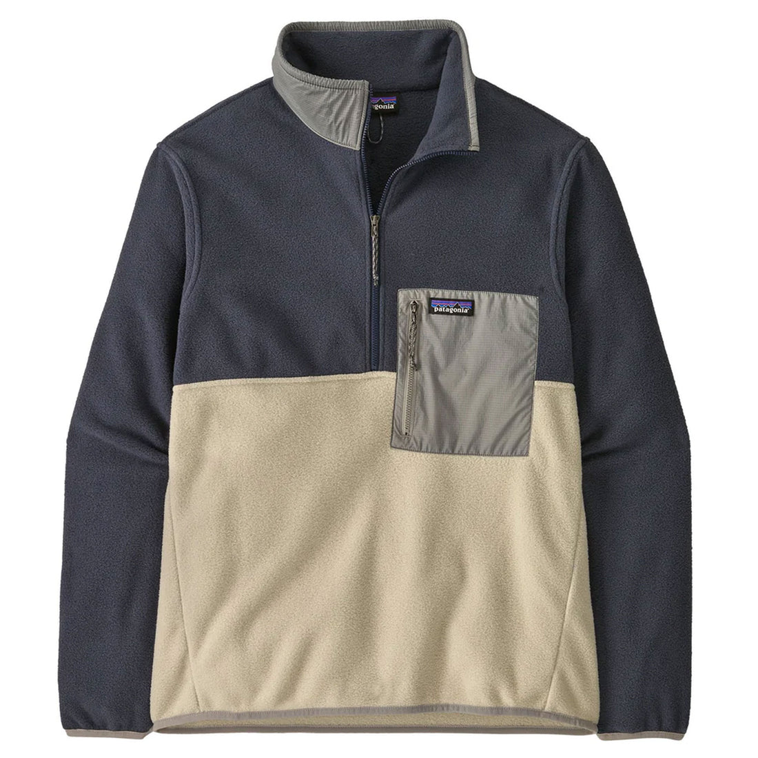 Microdini 1/2 Zip Pullover Mens - Pelican