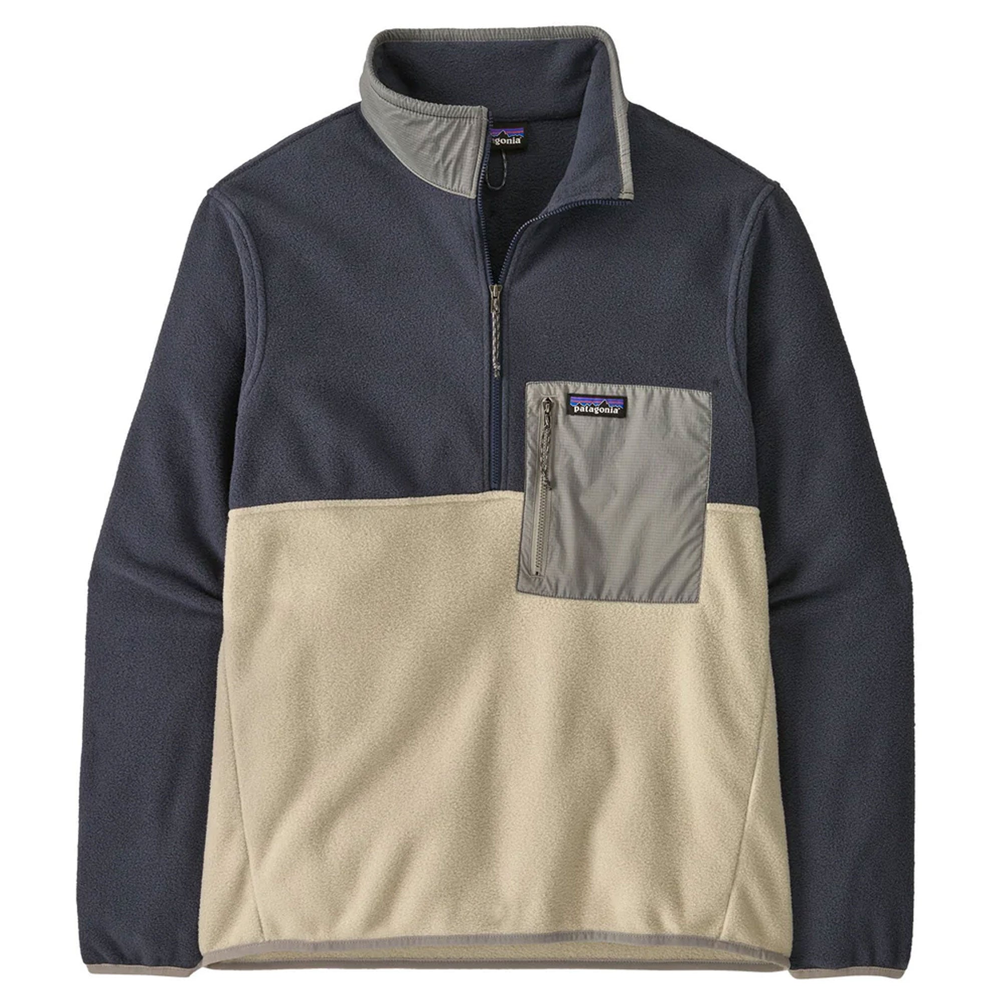 Microdini 1/2 Zip Pullover Mens - Pelican