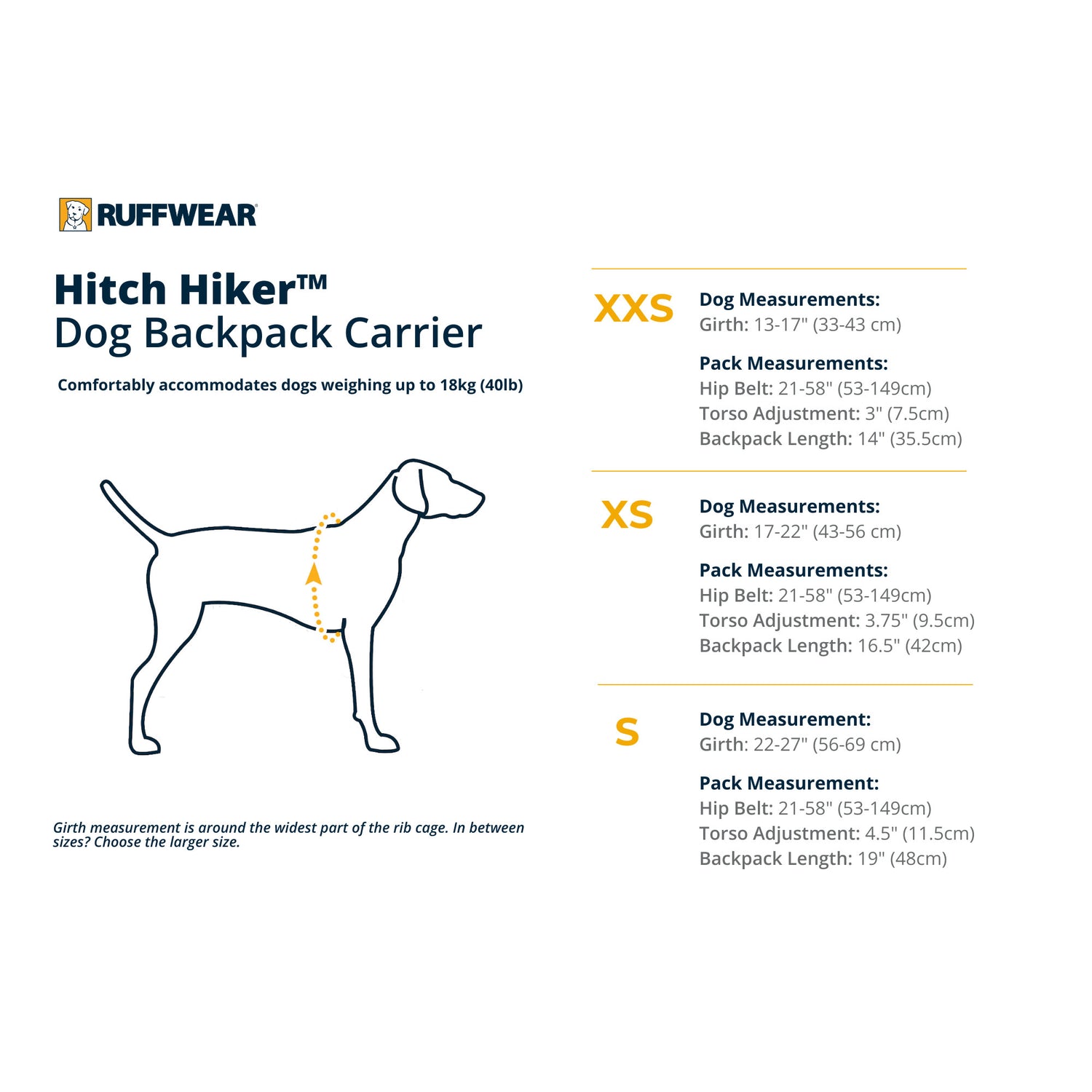 Ruffwear-Hitch-Hiker-Dog-Backpack-Carrier-Size-Guide