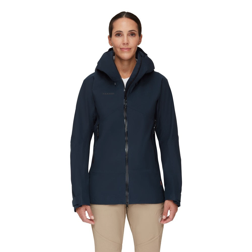 Crater HS Hooded Jacket Womens - Marine-Black