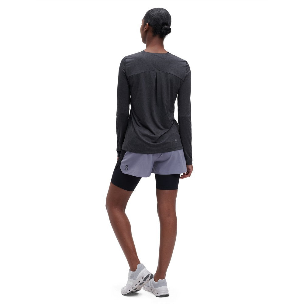 Active Shorts Womens - Granite/Black