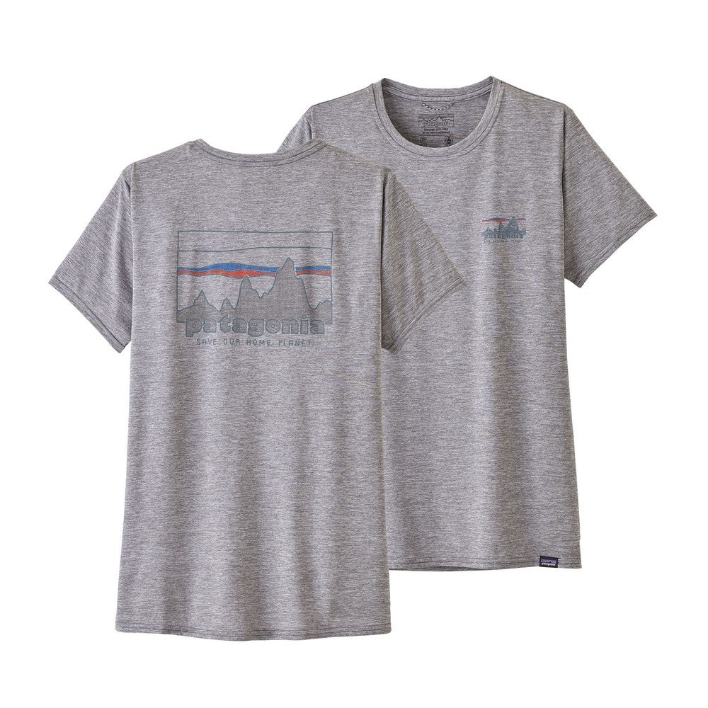 Cap Cool Daily Graphic Shirt Womens - 73 Skyline: Feather Grey
