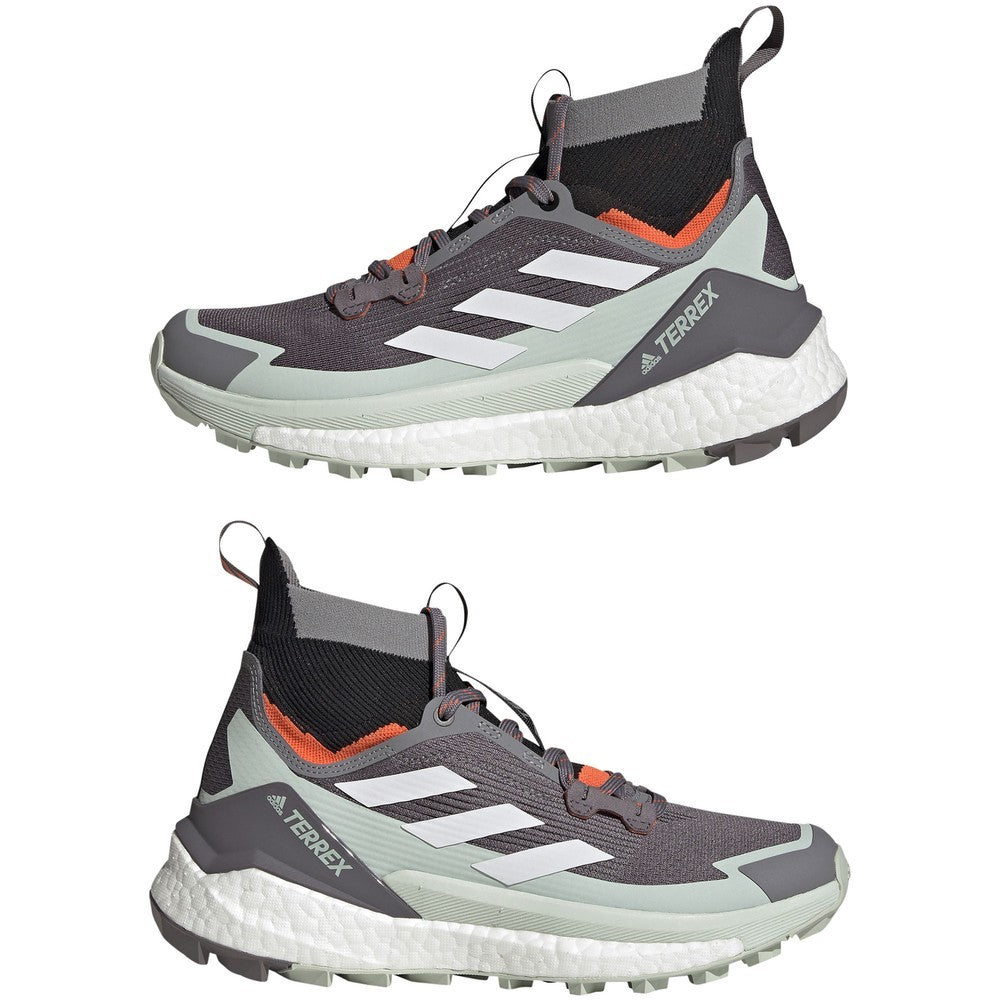 Terrex Free Hiker 2 Shoes Womens - Trace Grey/Crystal White/Impact Orange