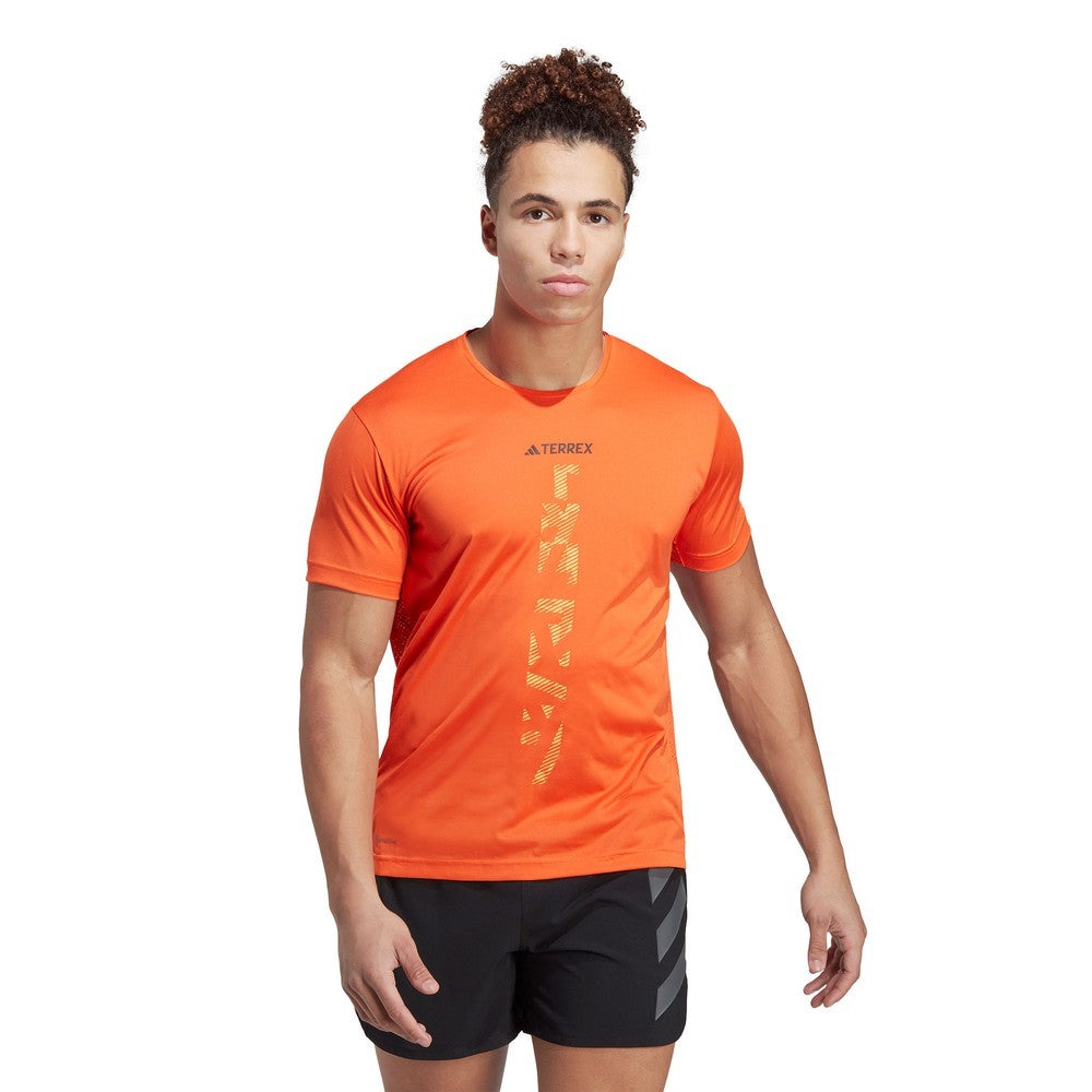 Agravic Shirt Mens - Semi Impact Orange