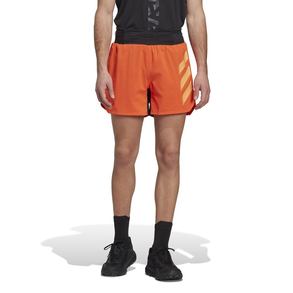 Agravic Shorts 5in Mens - Semi Impact Orange