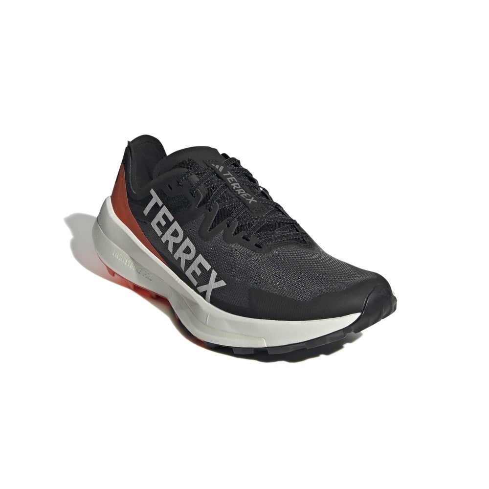 Agravic Speed Shoes Mens Core Black Grey One Impact Orange