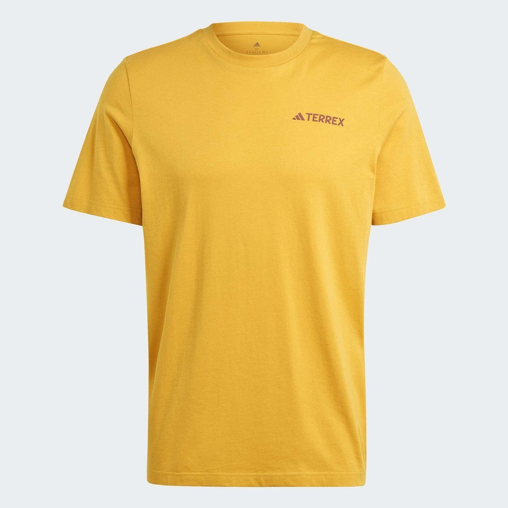 Graphic Altitude T-Shirt Mens - Preloved Yellow