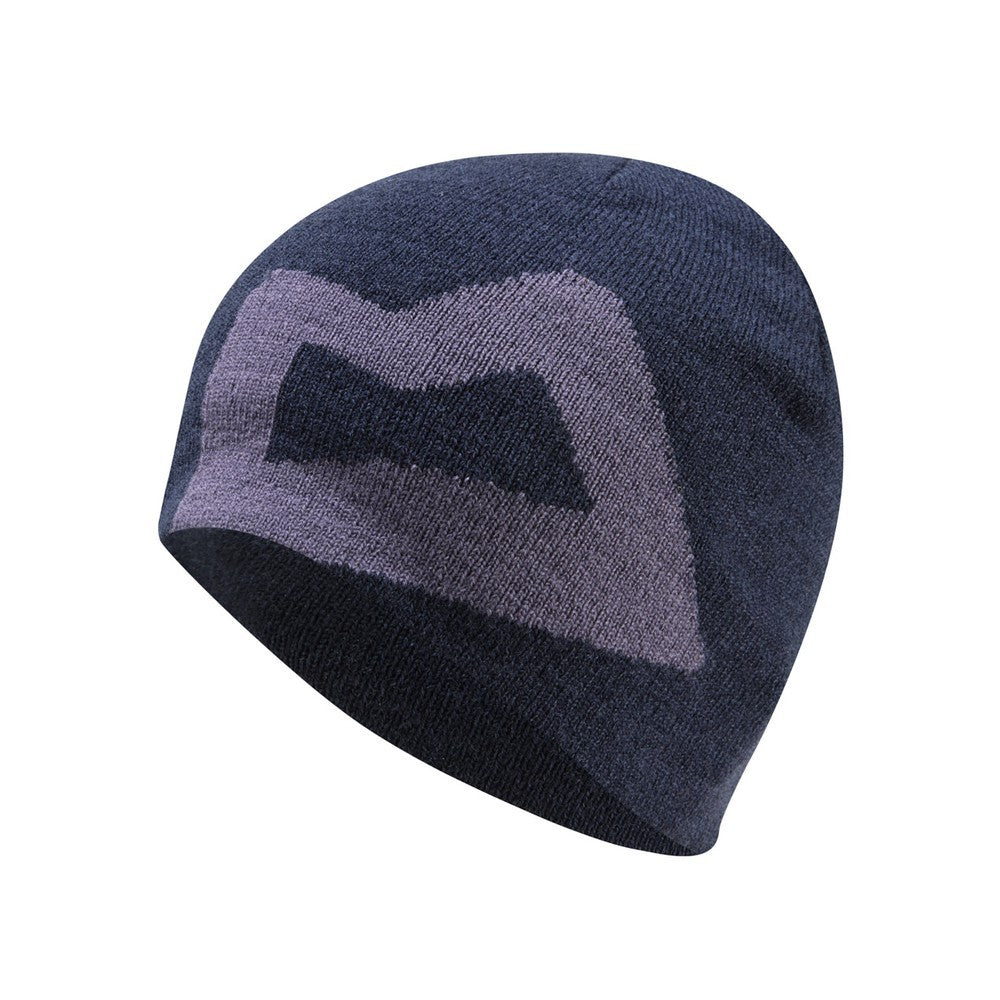 Branded Knitted Beanie Womens - Cosmos/Welsh Slate