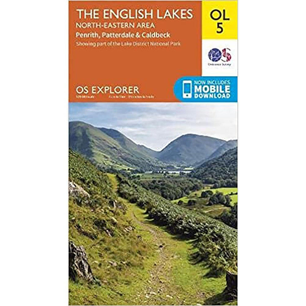OL5 Explorer Map 2021: The English Lakes North-Eastern Area