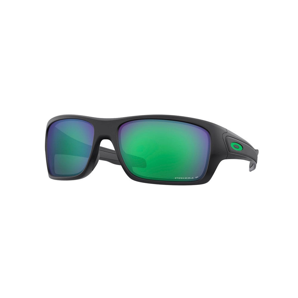 Turbine Sunglasses - Matte Black With Prizm Jade Polariz