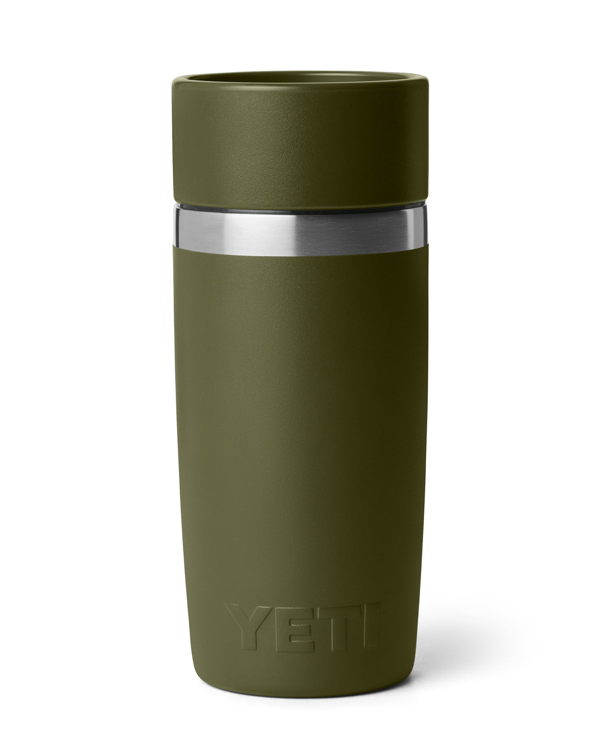 Rambler 12oz Travel Bottle - Olive/King Crab Orange