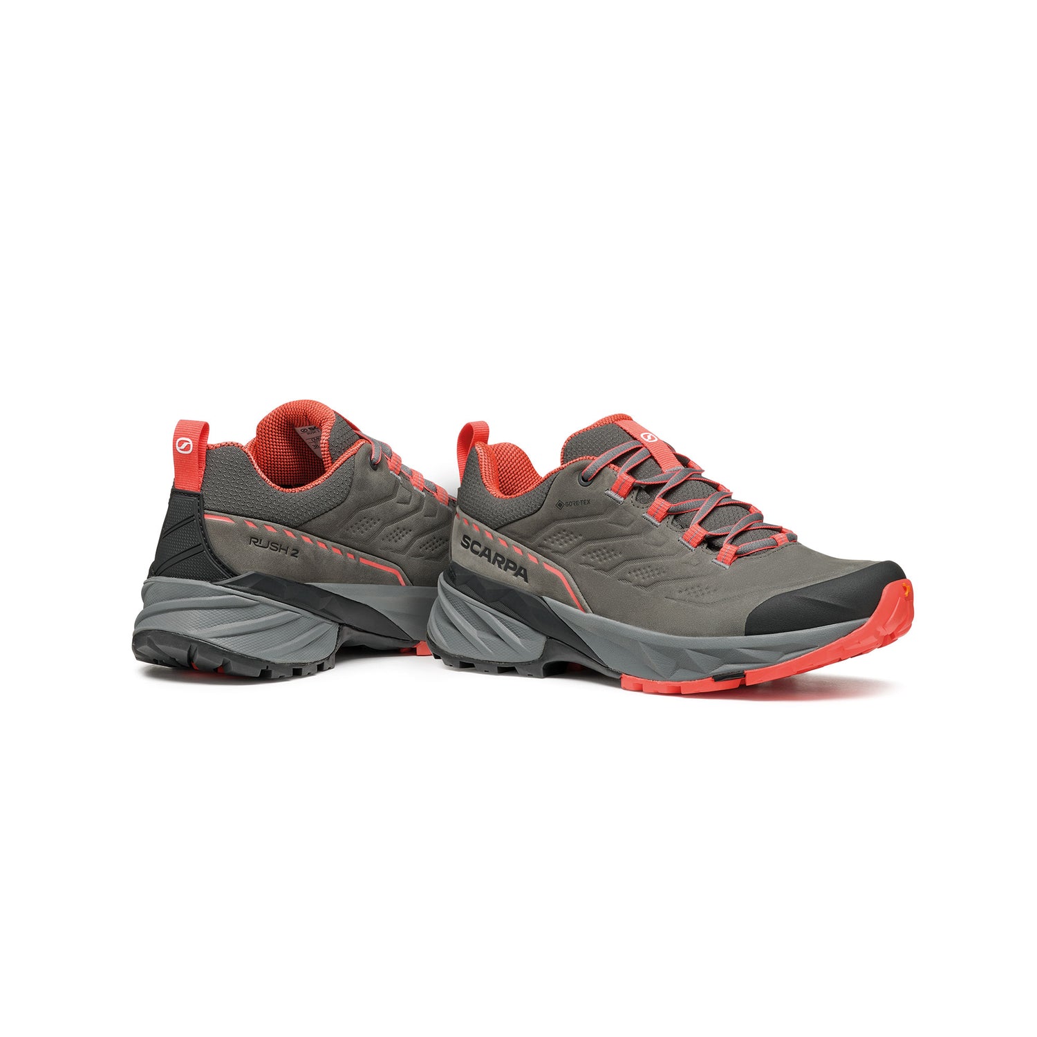 Rush 2 Pro Mid GTX Womens - Titanium-Coral