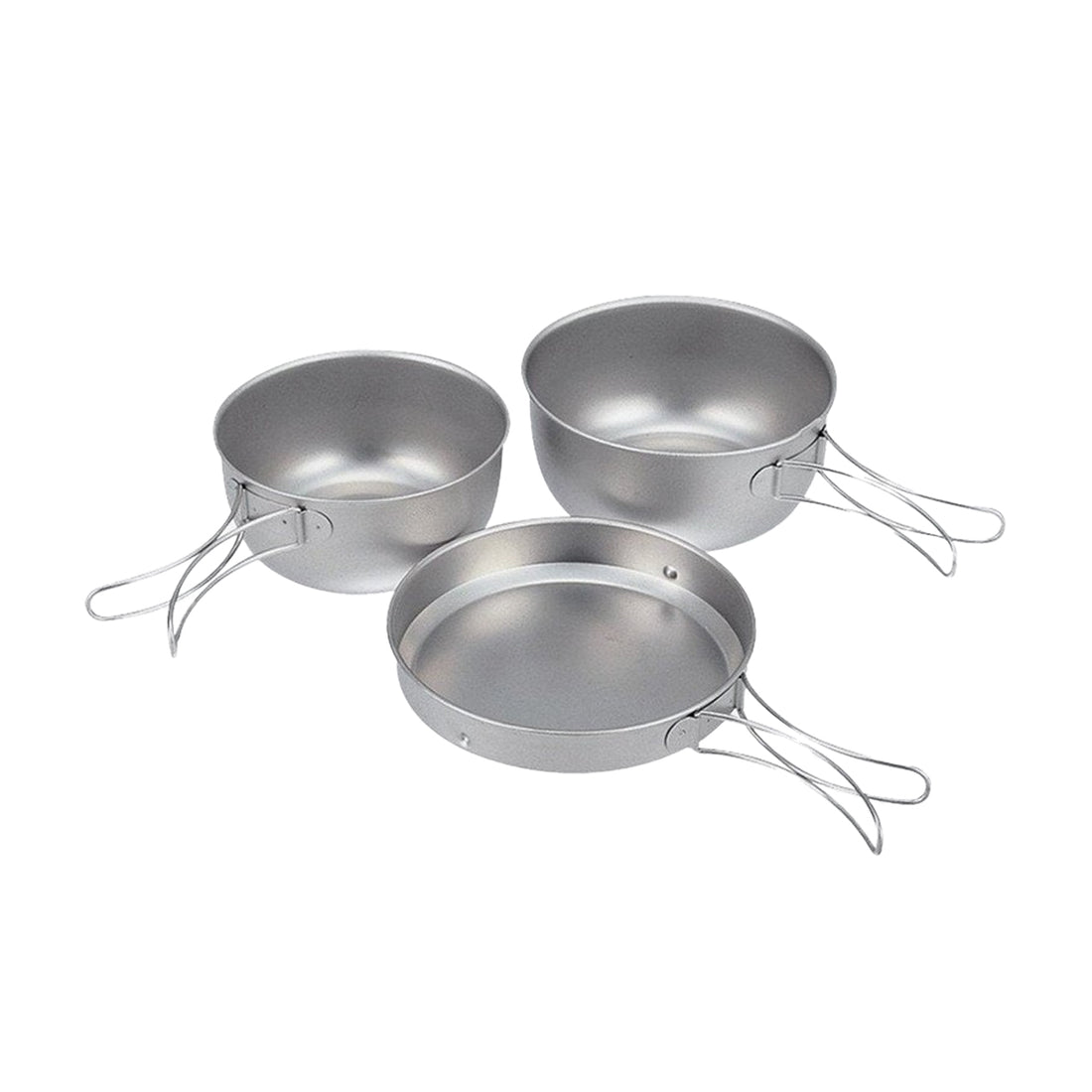 Titanium 3-Piece Set With Case - 3-Piece