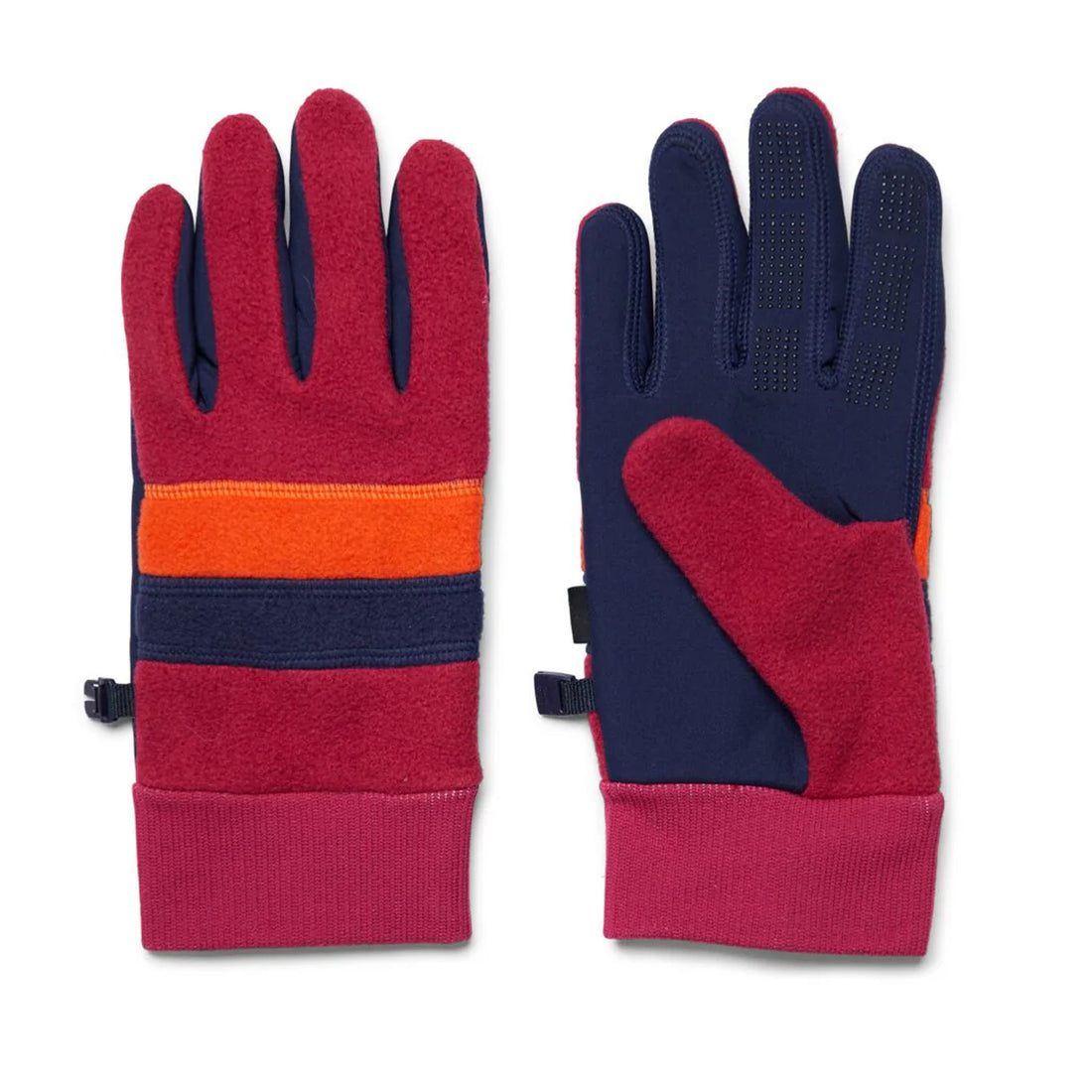 Teca Fleece Full Finger Gloves - Raspberry