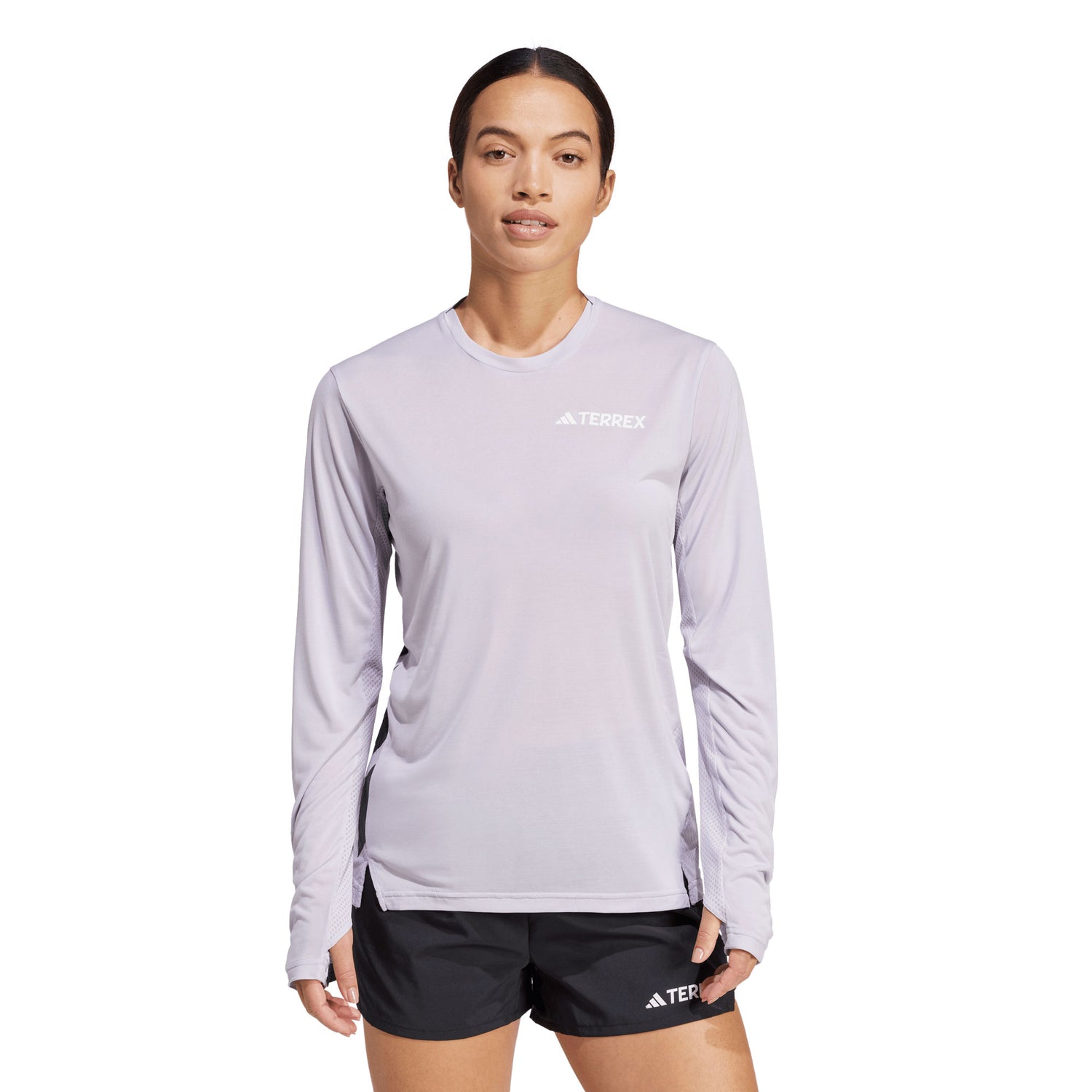 Adidas Terrex - Xperior LS Tee Womens - Silver Dawn JN8130