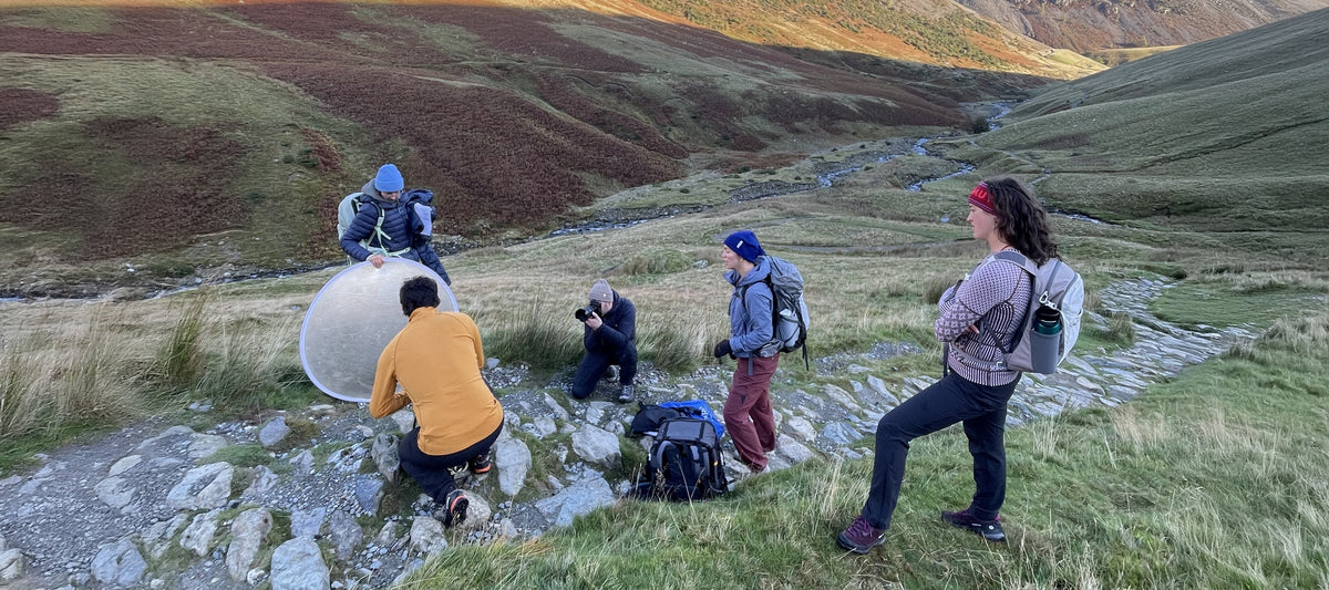 BTS: AW26 Shoot in the Lakes