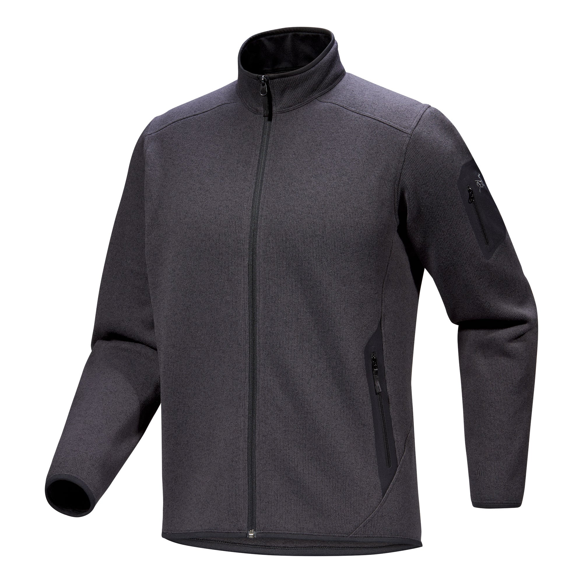 Covert Cardigan  Mens - Black Heather II